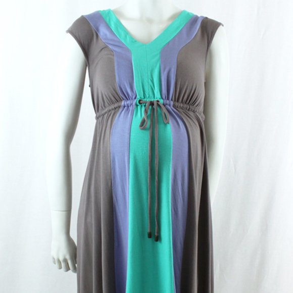 2 For $20 *Host Pick* Liz Lange Maternity Colourblock Dress Size S - Picture 1 of 4